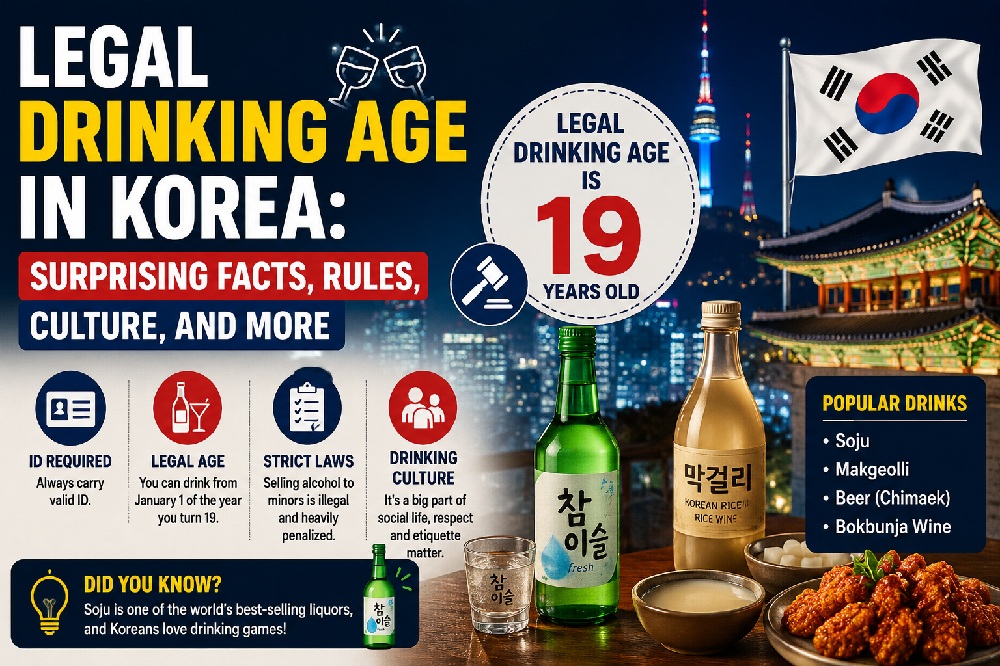 Legal Drinking Age in Korea