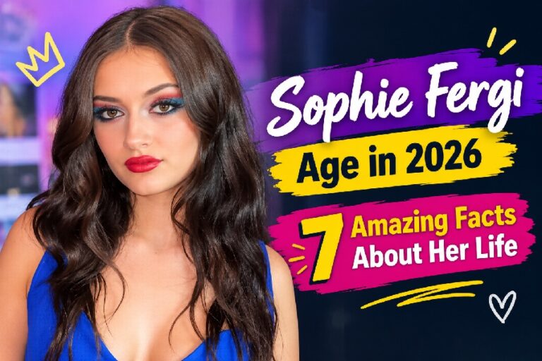 Sophie Fergi Age